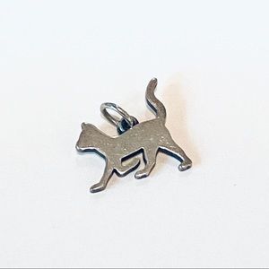 James Avery Sterling Silver Cat Charm